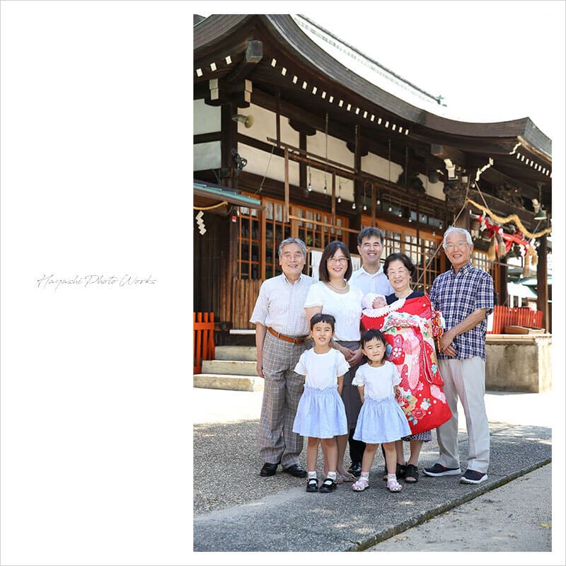 高浜神社でお宮参り出張撮影