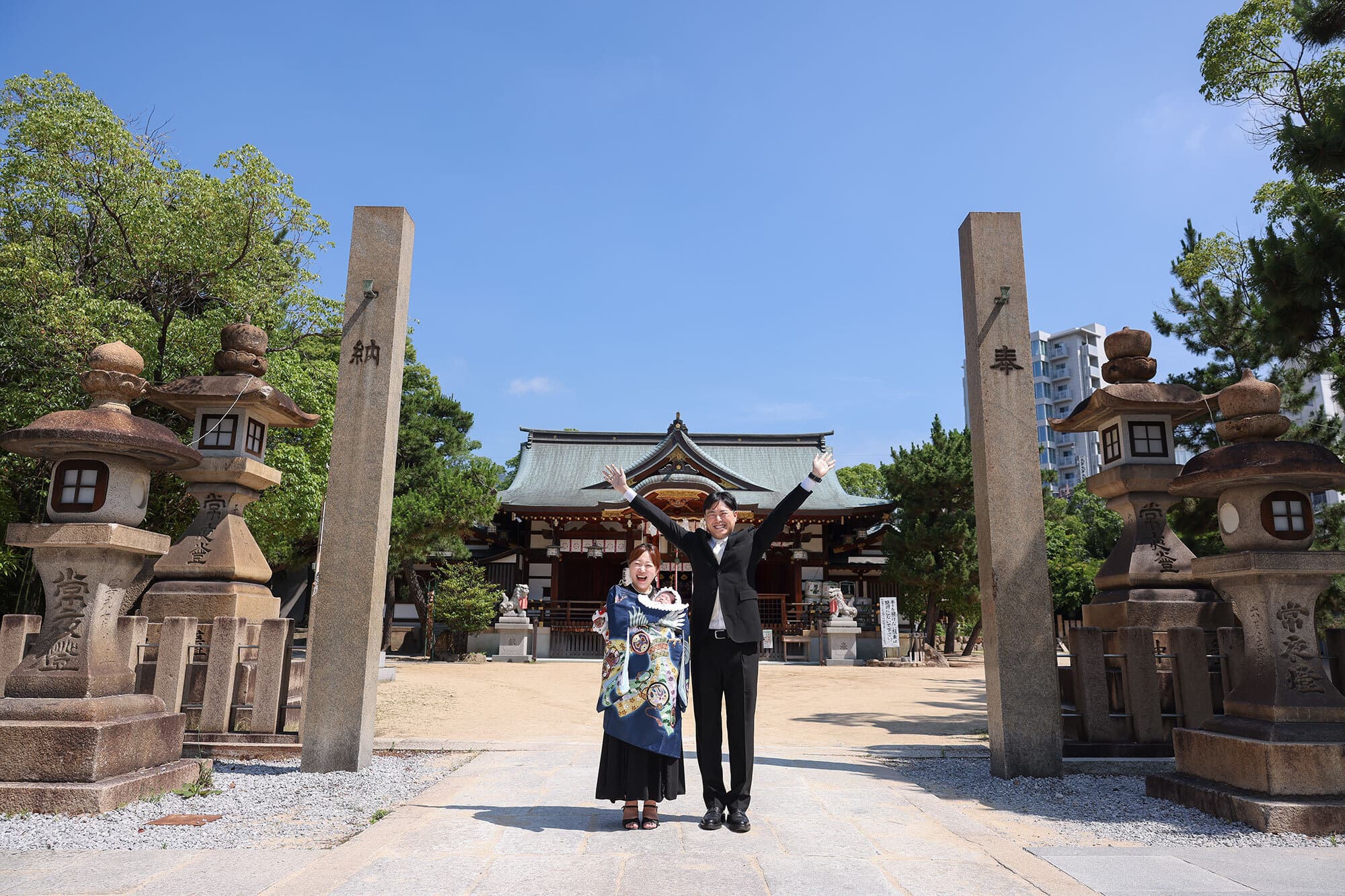 本住吉神社お宮参り出張撮影