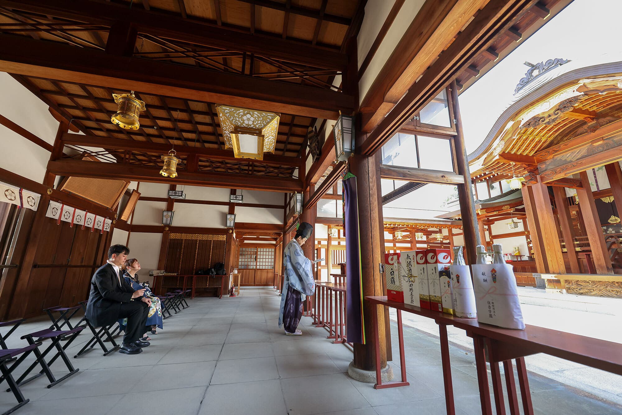 本住吉神社お宮参り出張撮影