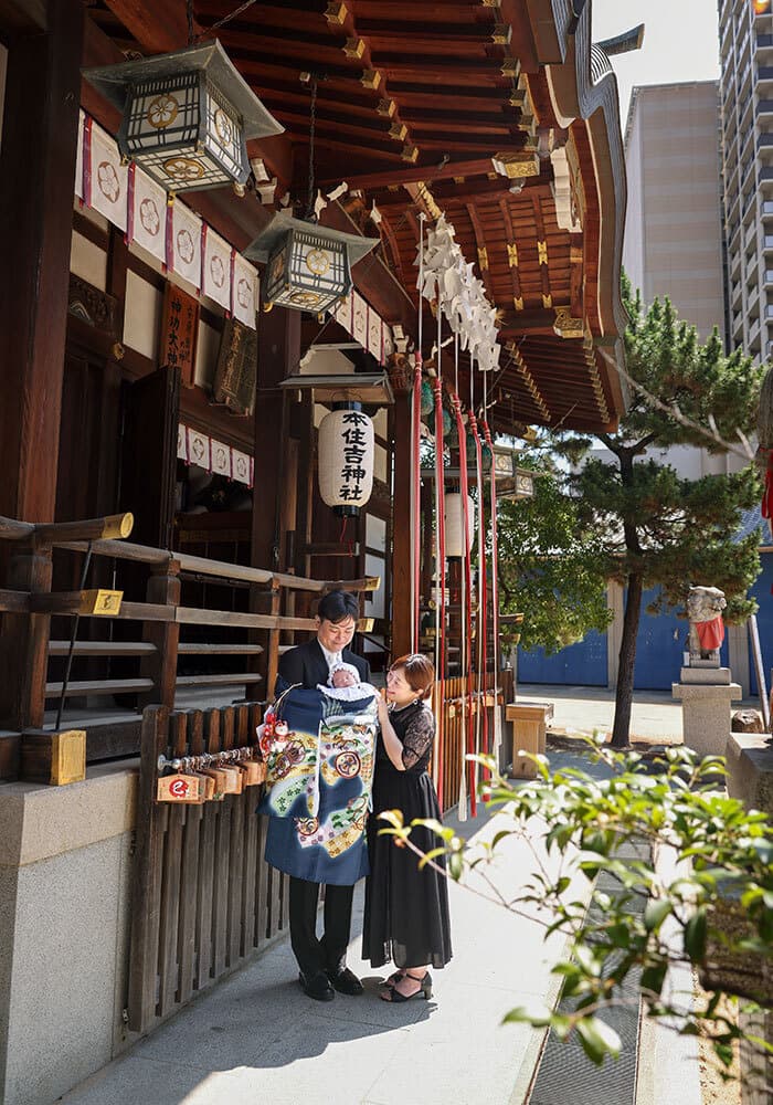 本住吉神社お宮参り出張撮影