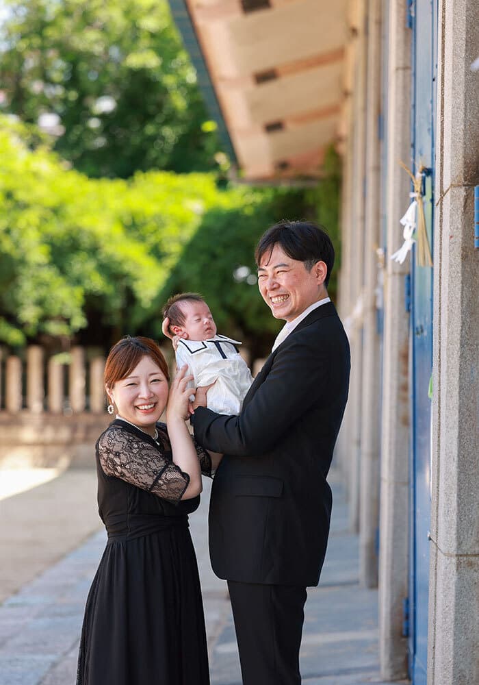 本住吉神社お宮参り出張撮影