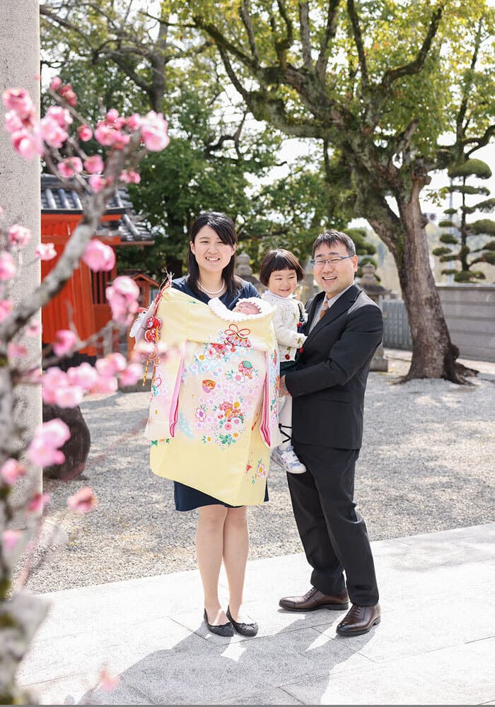 菅生神社お宮参り出張撮影