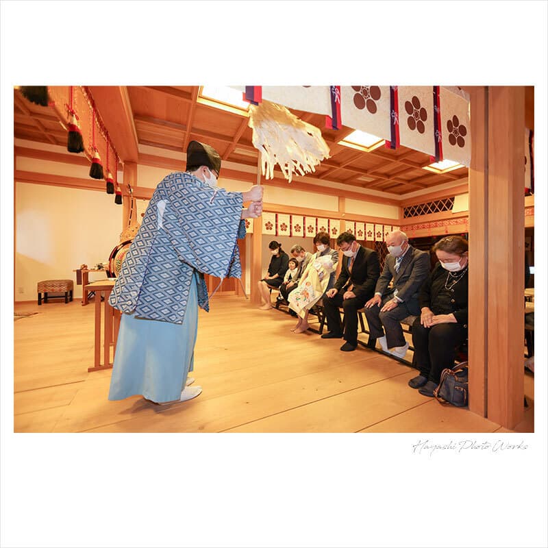 堺市の菅生神社お宮参り出張撮影