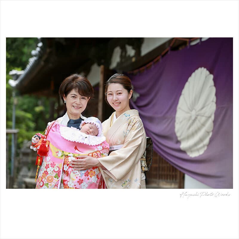 泉宍師神社お宮参り出張撮影