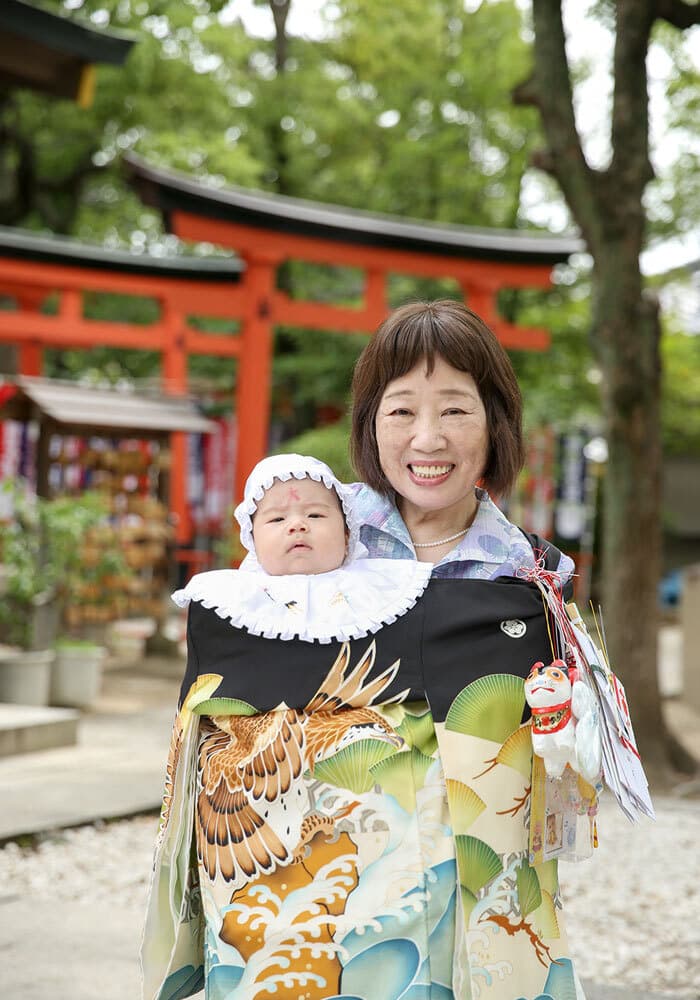 高津宮お宮参り出張撮影