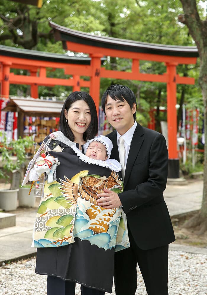 高津宮お宮参り出張撮影