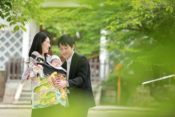 高津宮お宮参り出張撮影