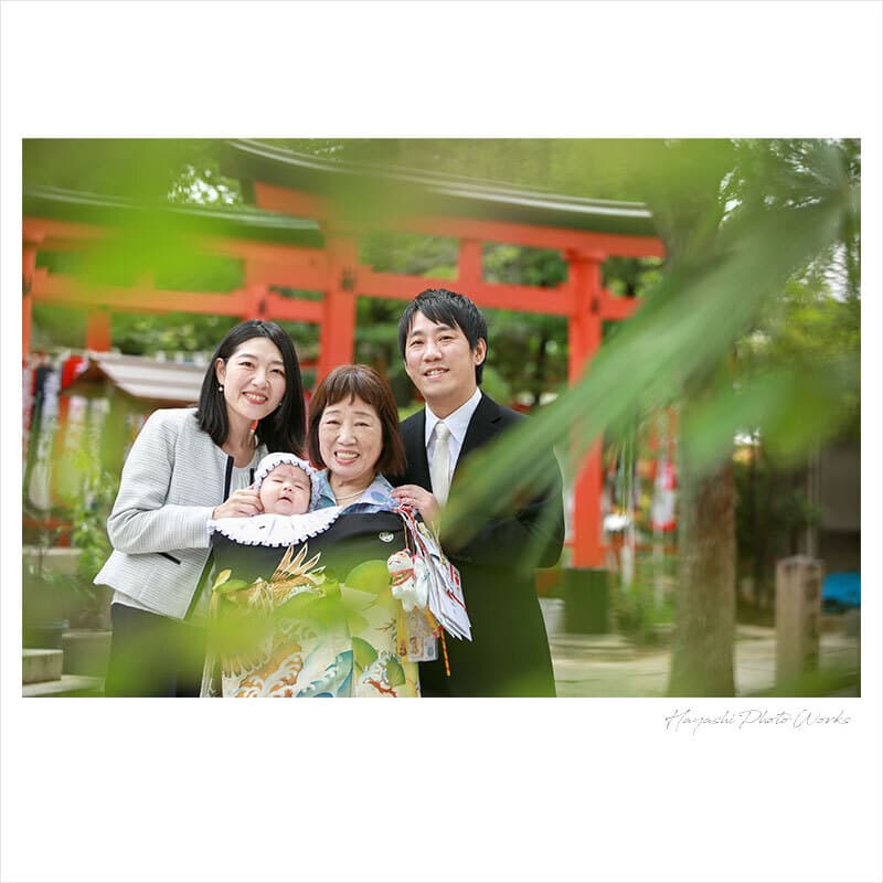 高津宮お宮参り出張撮影