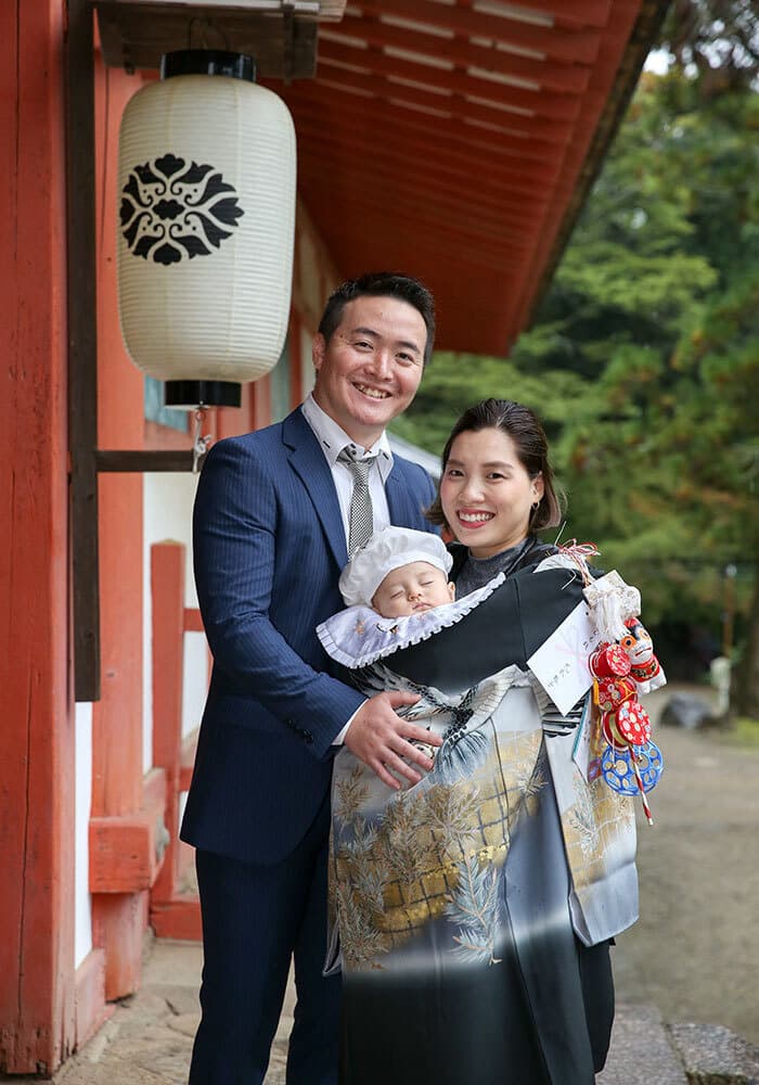 手向山八幡宮お宮参り出張撮影