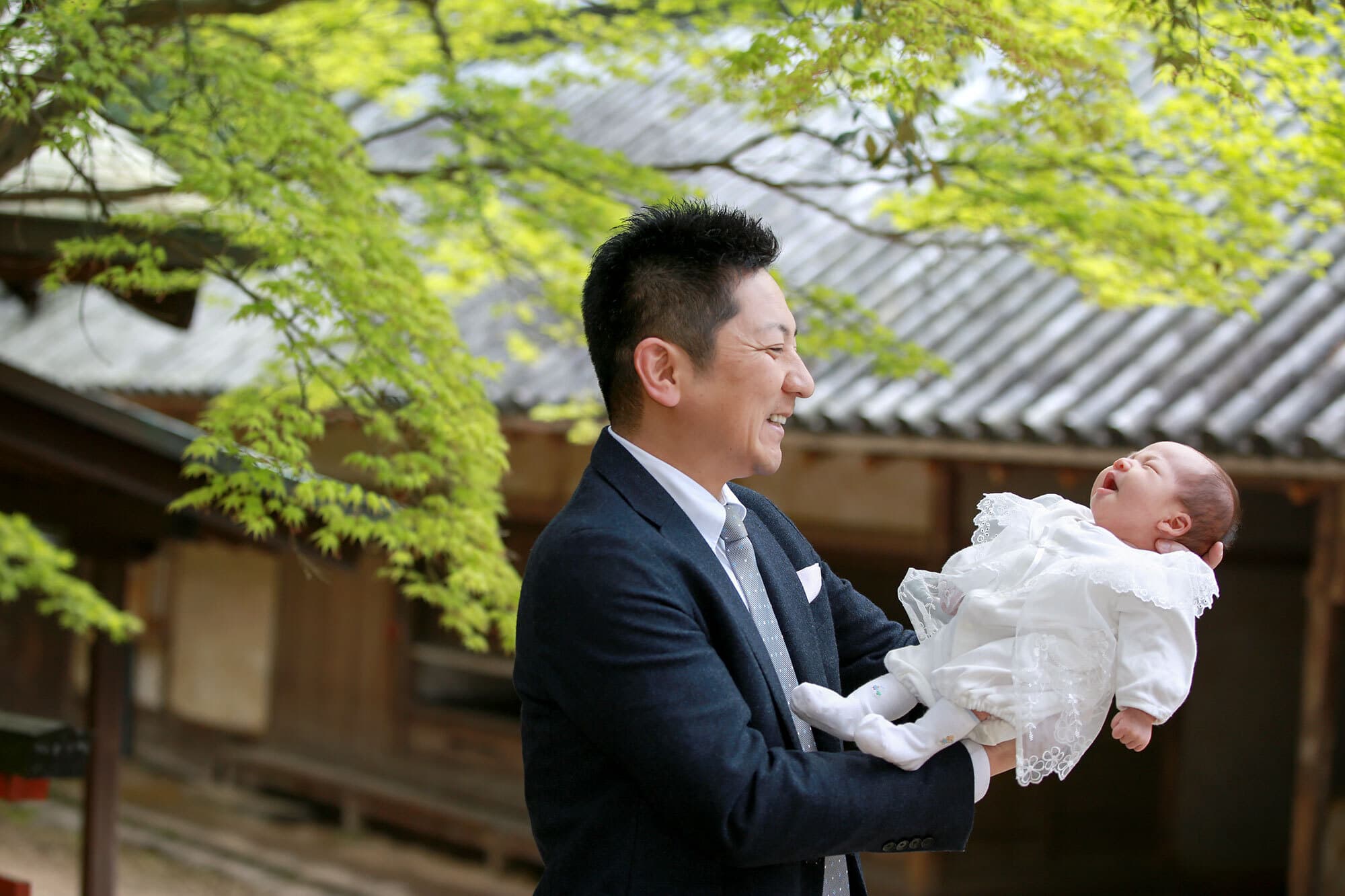 手向山八幡宮お宮参り出張撮影